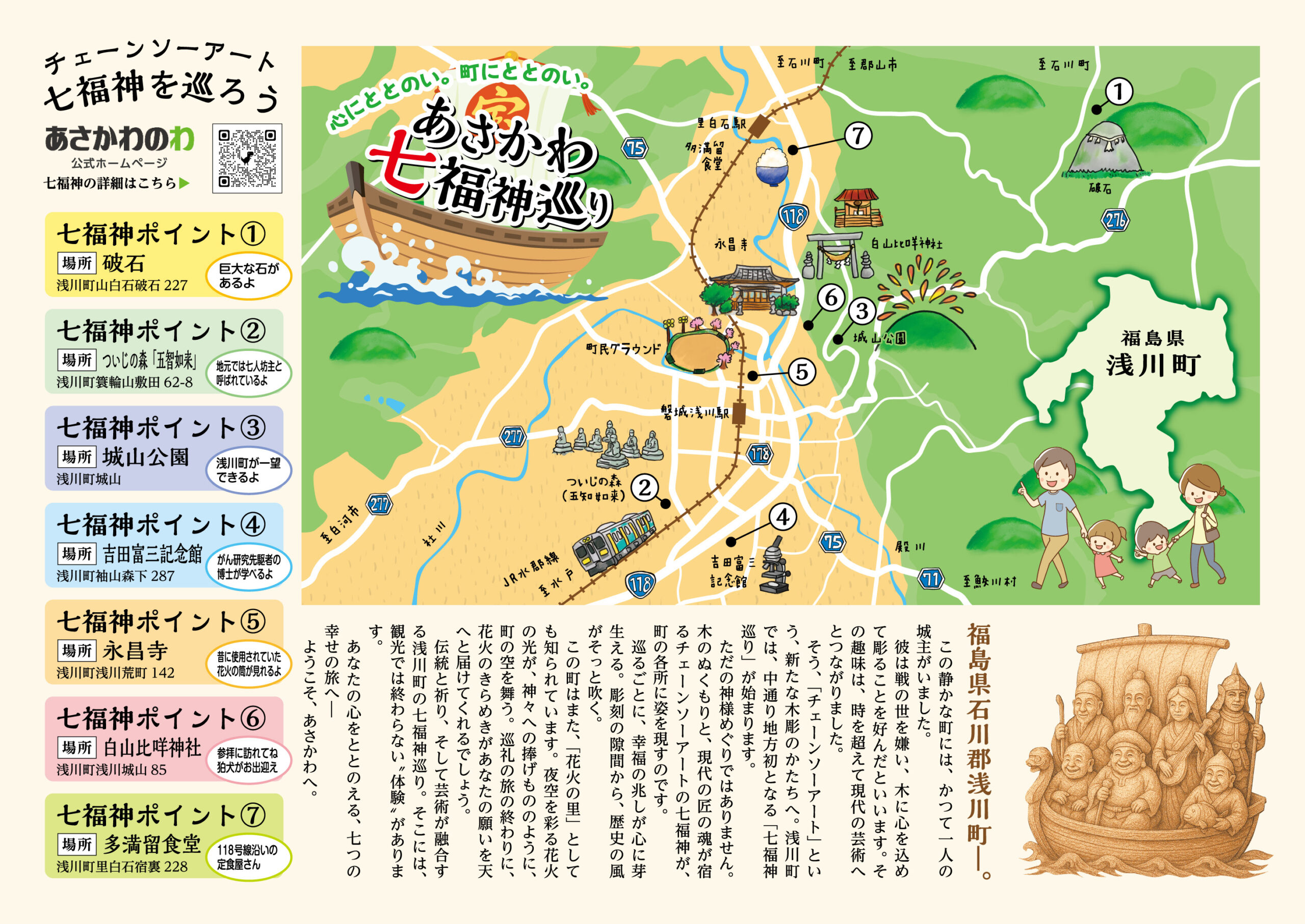 七福神巡り | あさかわのわ